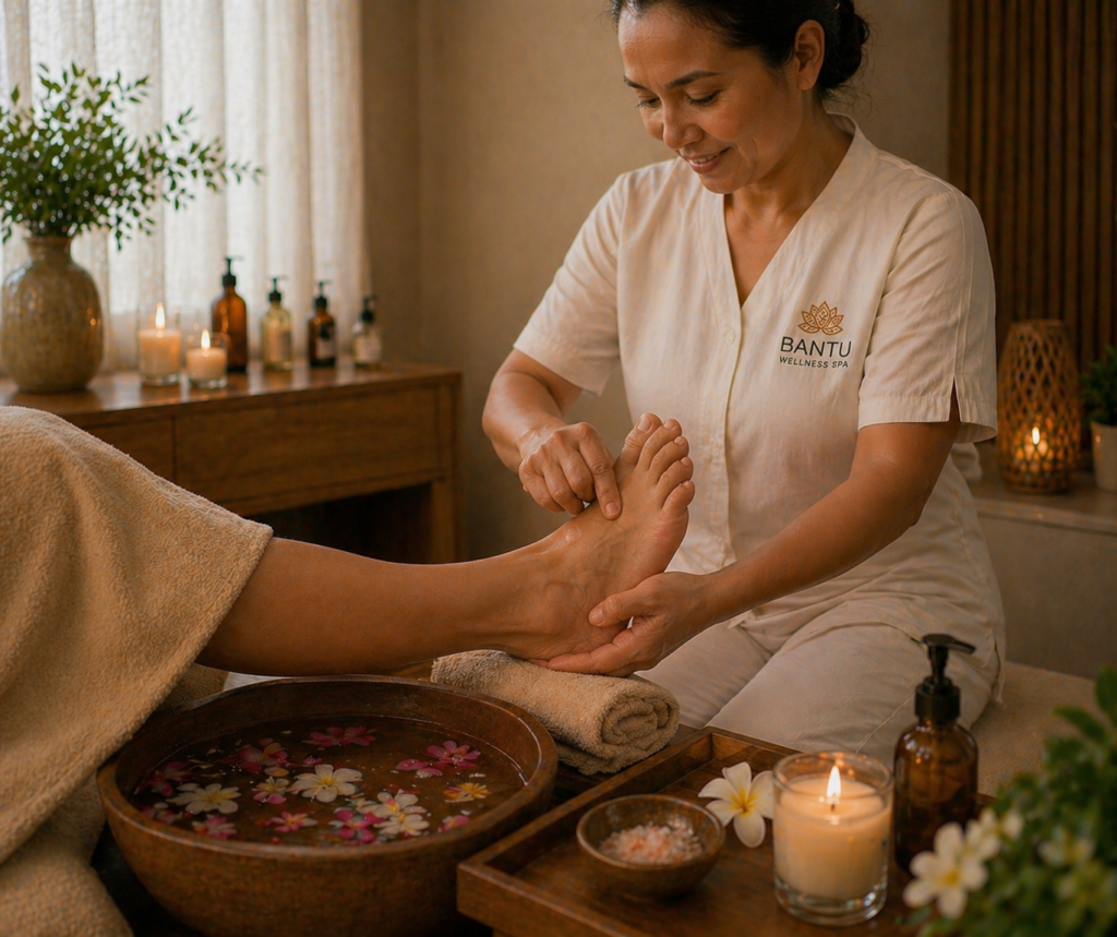 Foot Spa + Reflexology